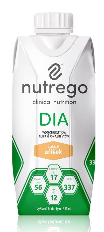 Nutrego DIA 330 ml Diät für Diabetiker Walnuss